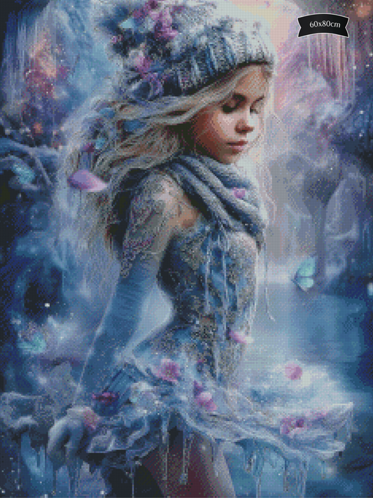 Diamond Painting Schneeblütentanz von Elly_A.I