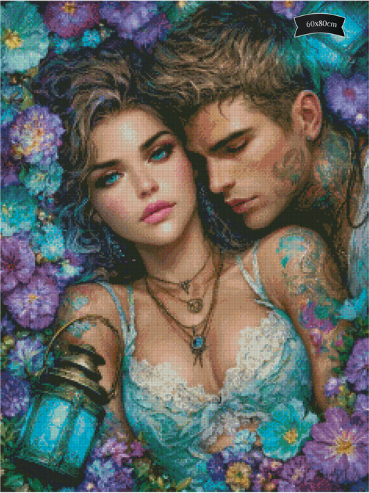 Diamond Painting Leise Verbundenheit von Sandrietta_ai