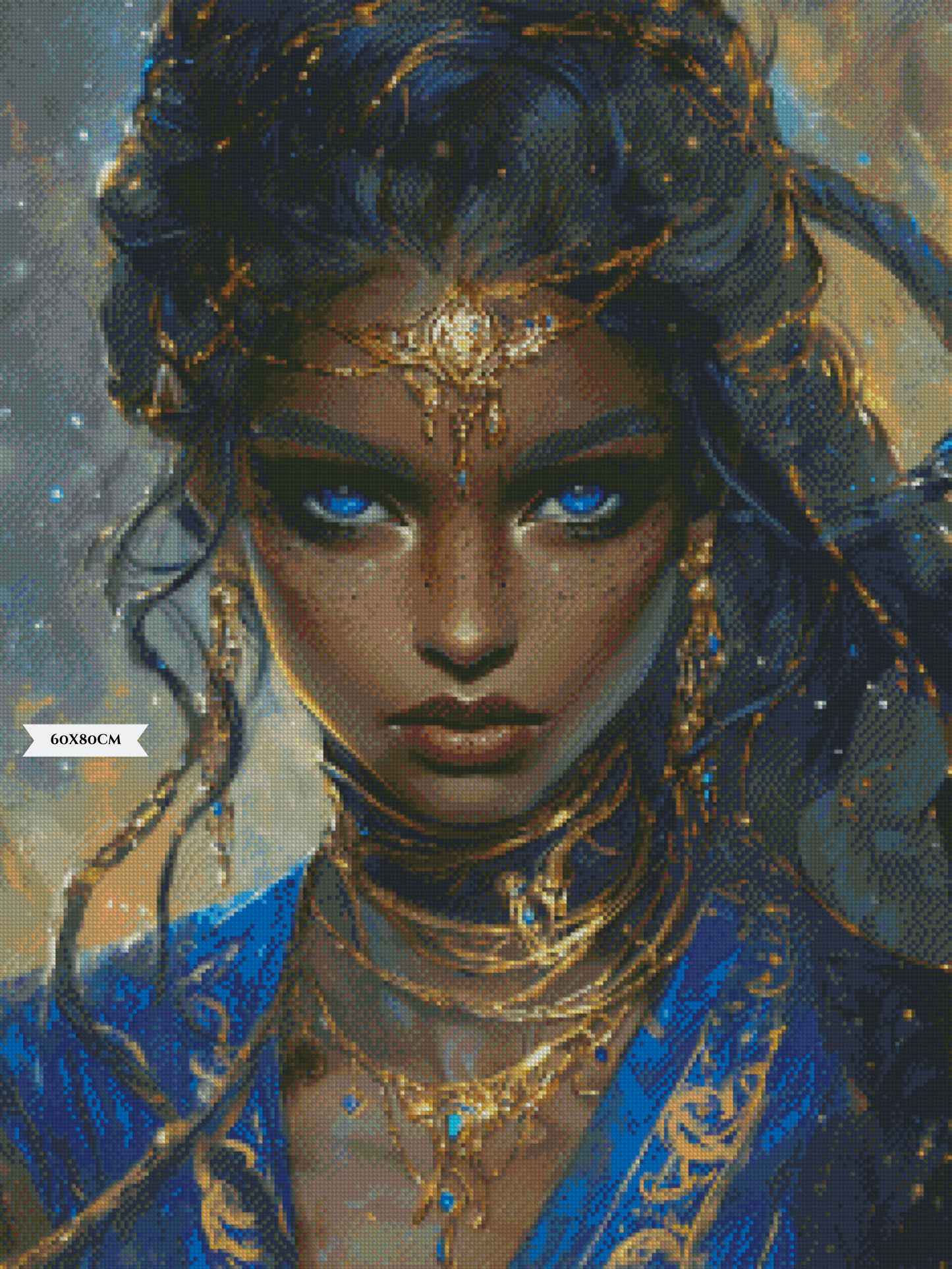 Sapphire Sorceress ©trudis_ai_art