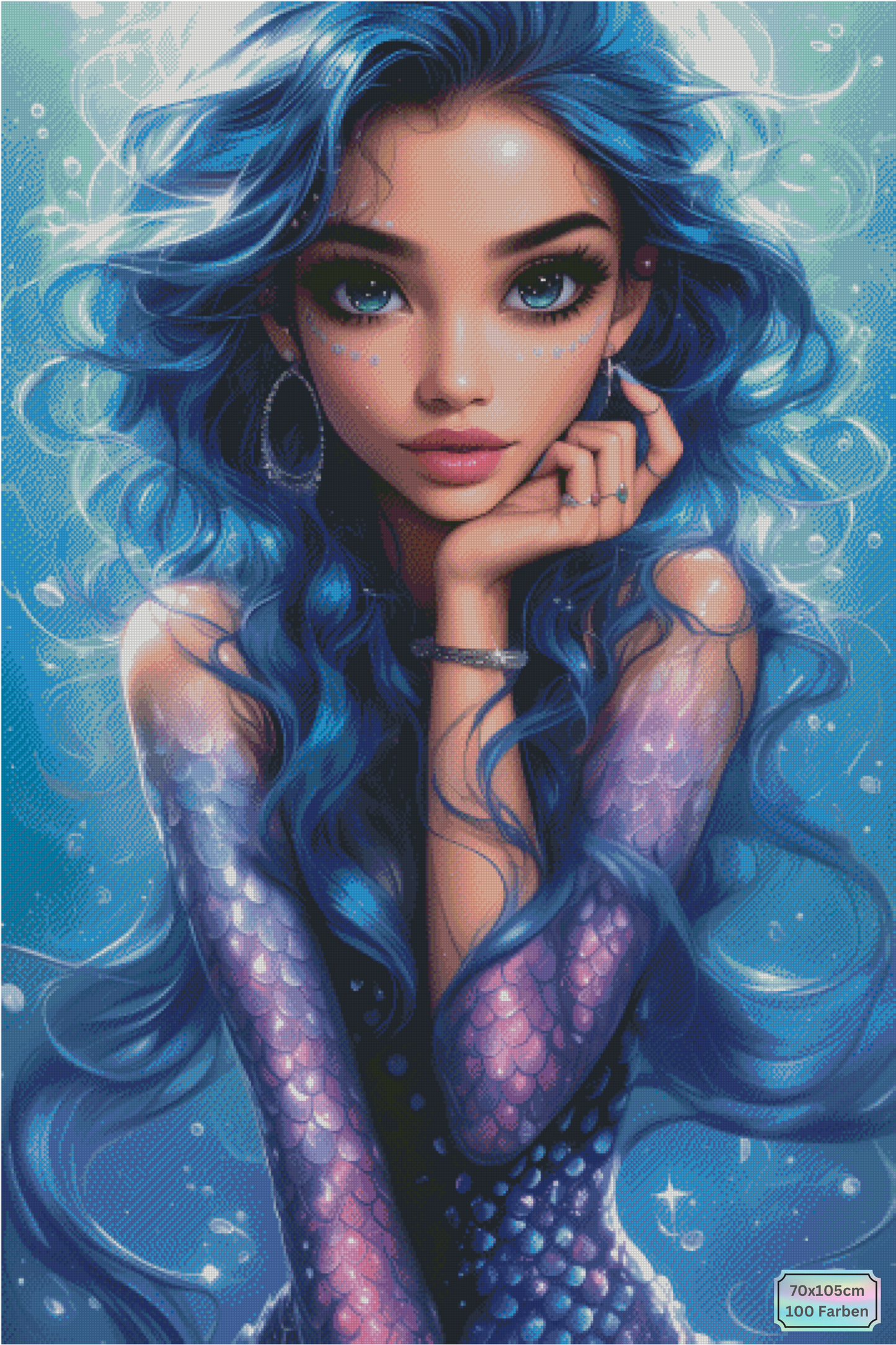 Mysterious Mermaid ©salzkatze.ai