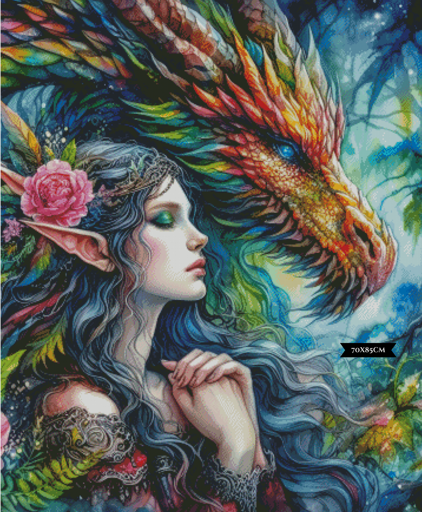 Diamond Painting A Sacred Bond ©salzkatze.ai