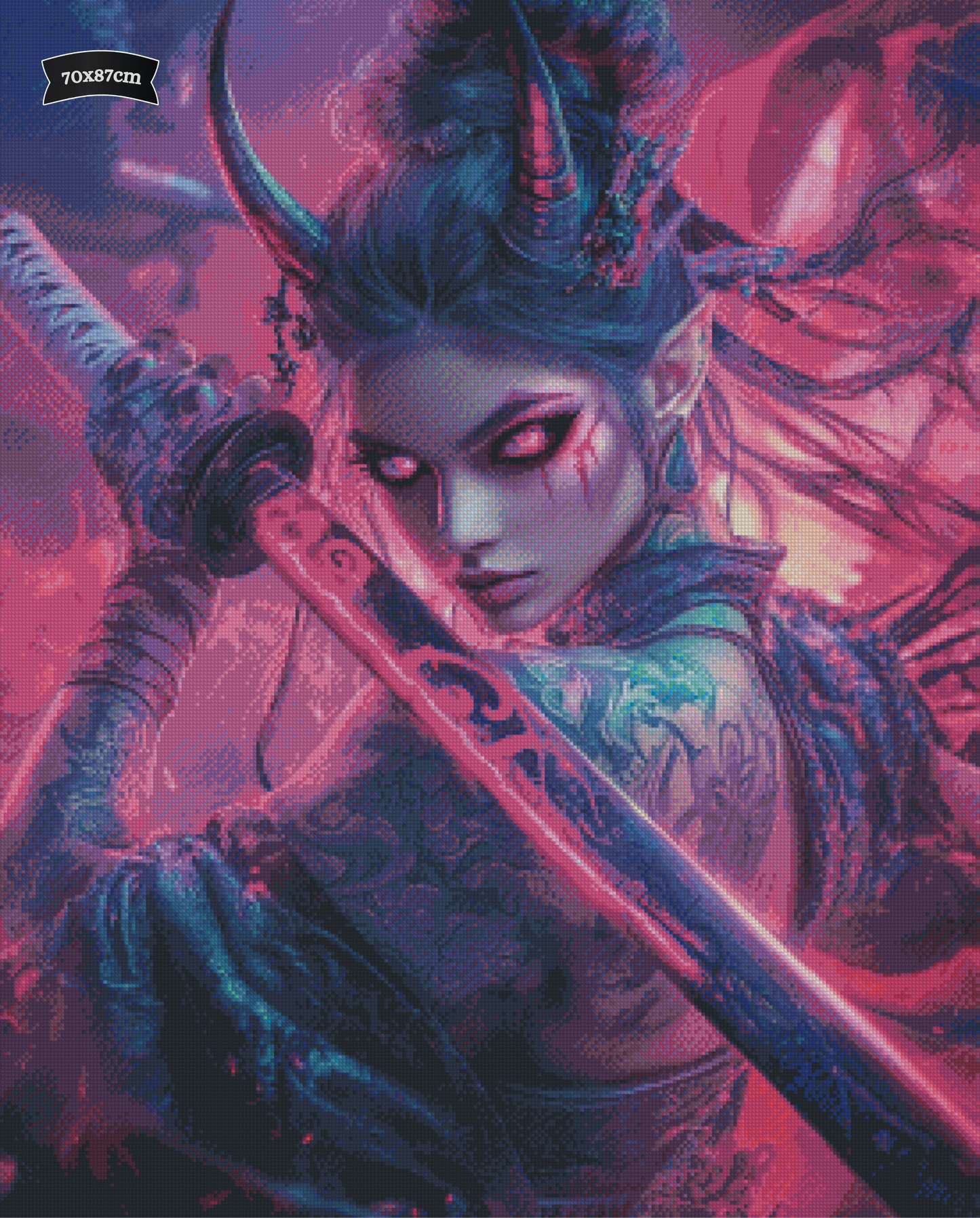 Diamond Painting Blade Of The Abyss ©sandrietta_ai