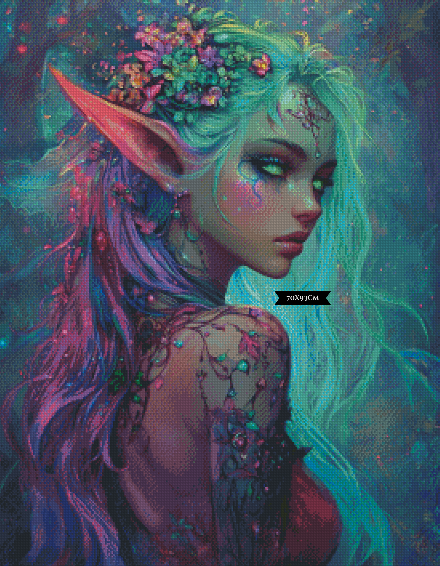 Diamond Painting Aeloria Evenshade ©trudis_ai_art