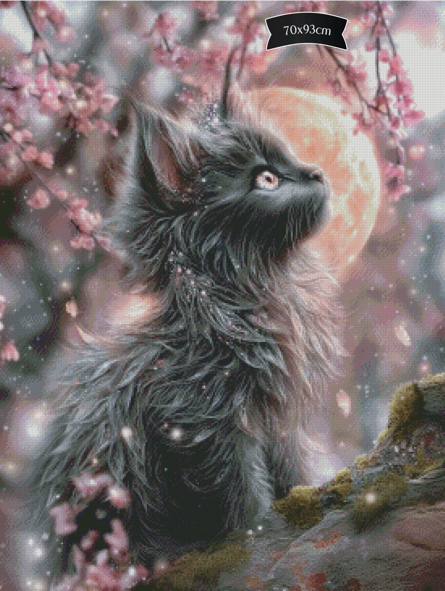 Diamond Painting Hüterin der Kirschschatten von Sandrietta_ai