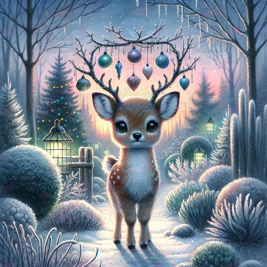 The Christmas Fawn ©finira_artist