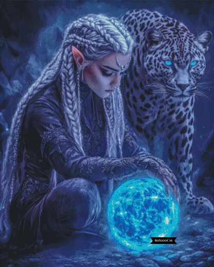 Diamond Painting The Midnight Prophecy ©sandrietta_ai