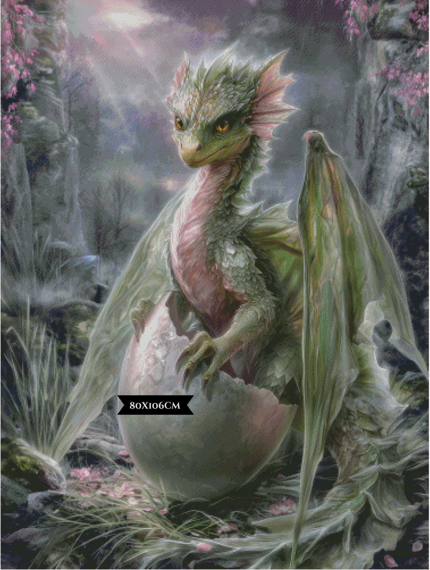 Diamond Painting Emerald ©salzkatze.ai