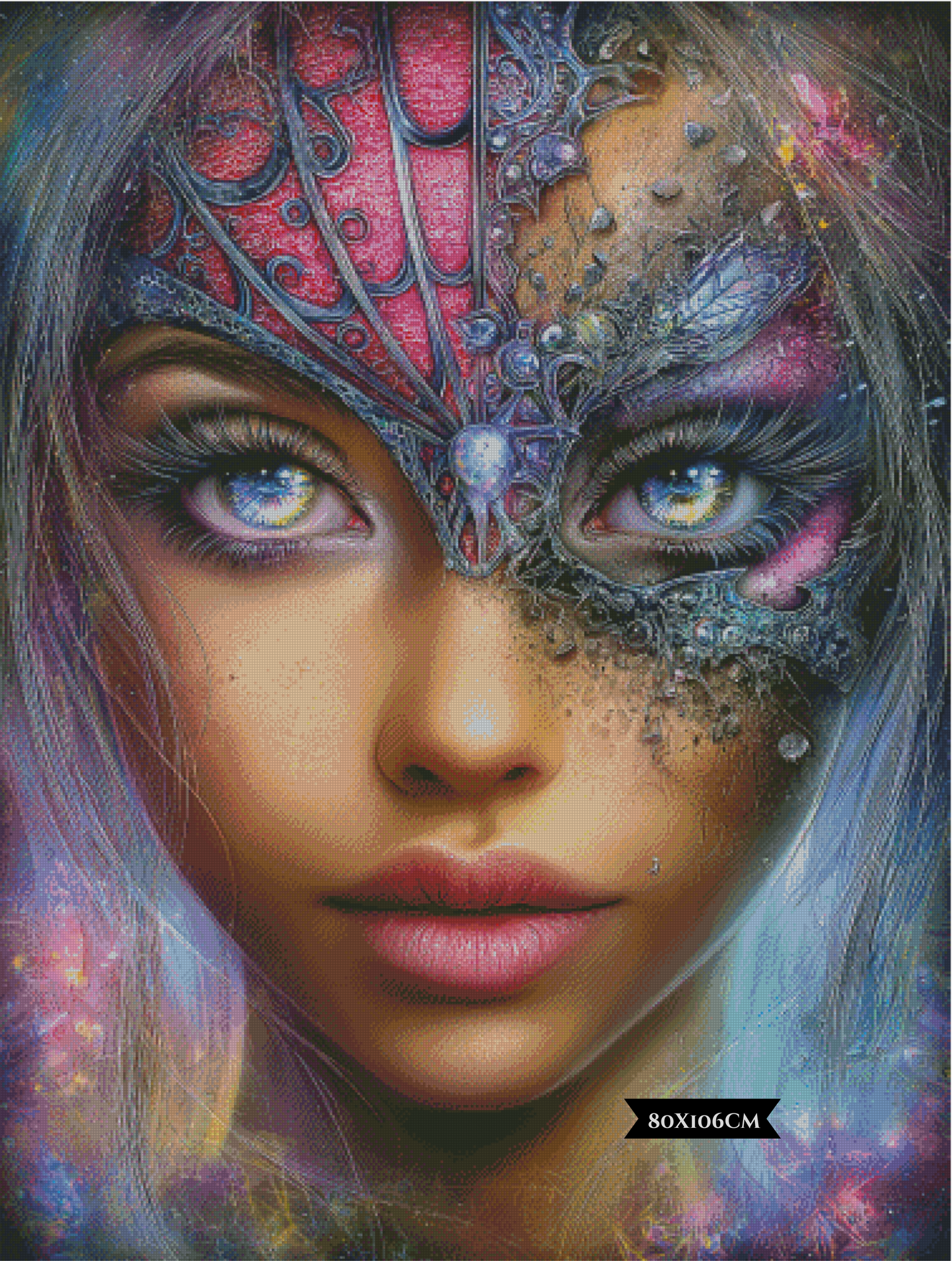 Diamond Painting Die Stille unter den Splittern ©Elly_A.I