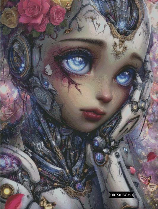Diamond Painting Sternenwandlerin ©Elly_A.I