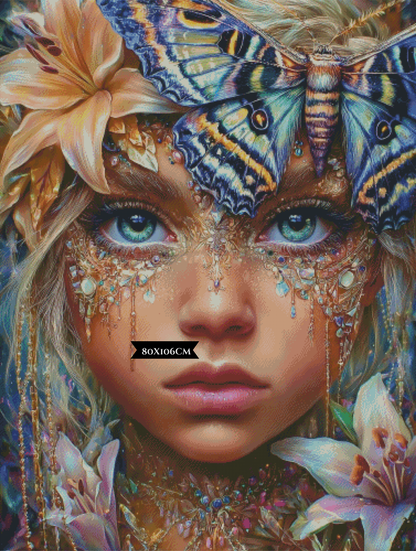 Diamond Painting Die Wächterin des Wandels ©sandrietta_ai