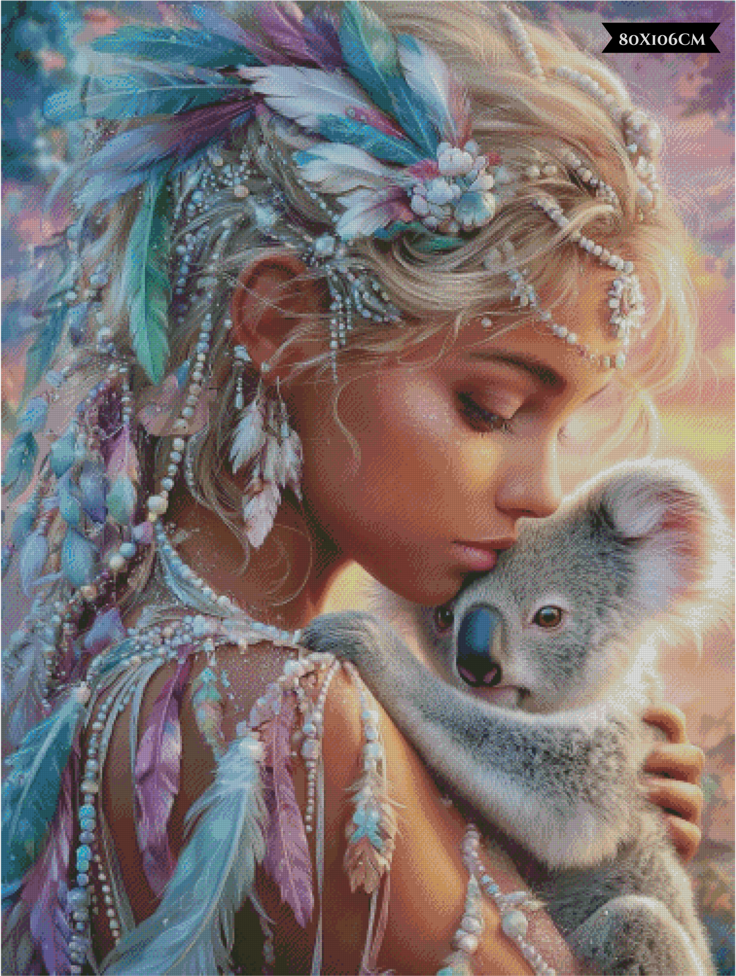 Diamond Painting Herzschlag im Morgenhauch ©sandrietta_ai
