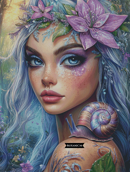 Diamond Painting Seelenruferin zwischen den Welten ©trudis_ai_art