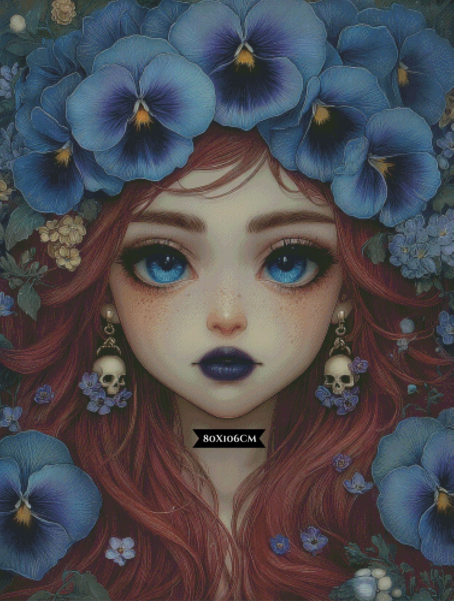Diamond Painting Flora Nocturna ©trudis_ai_art