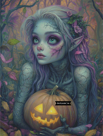 Diamond Painting Die Verlorene von Samhain ©trudis_ai_art