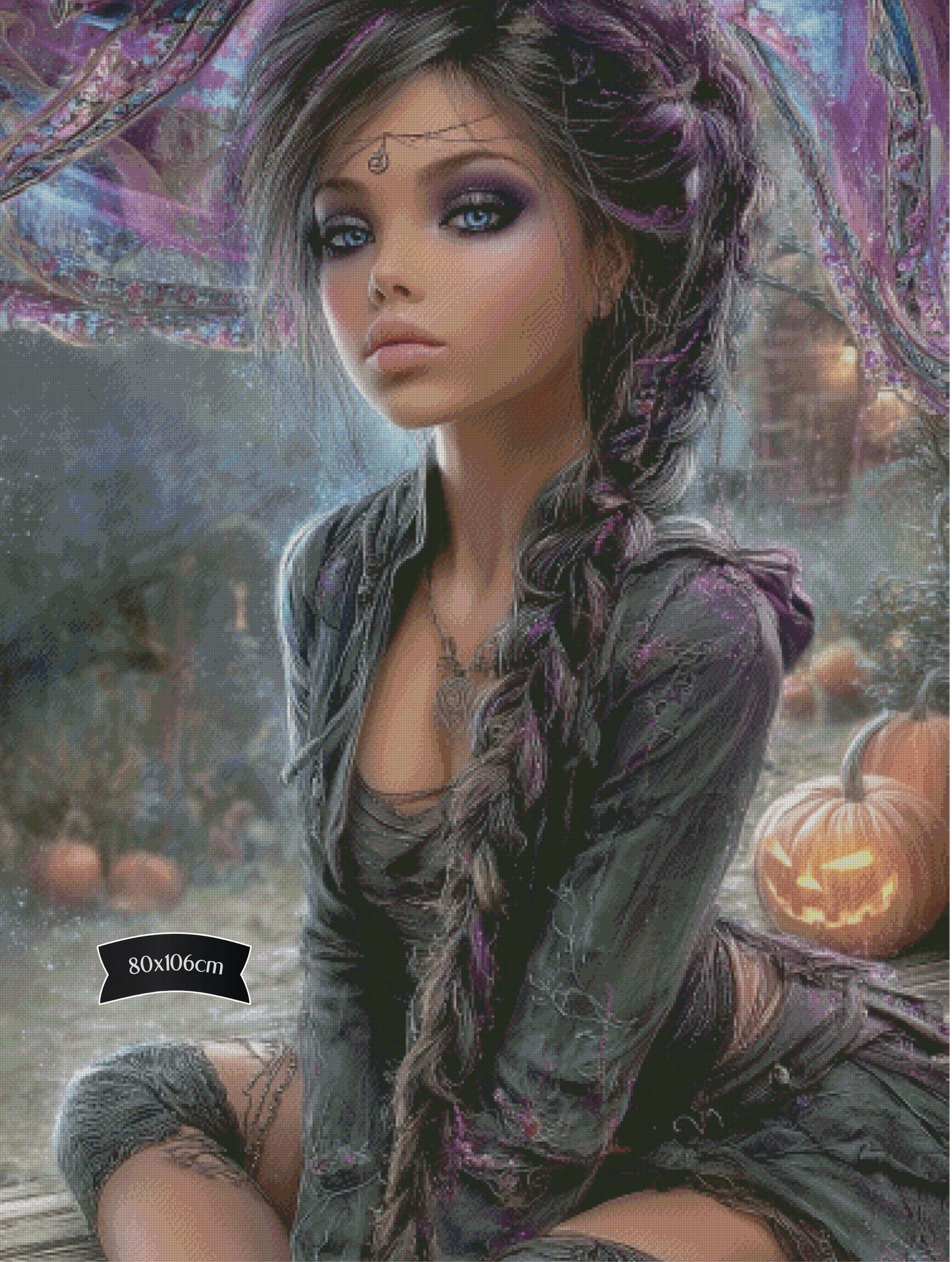 Diamond Painting Elara am Tor der Nacht von Elly_A.I