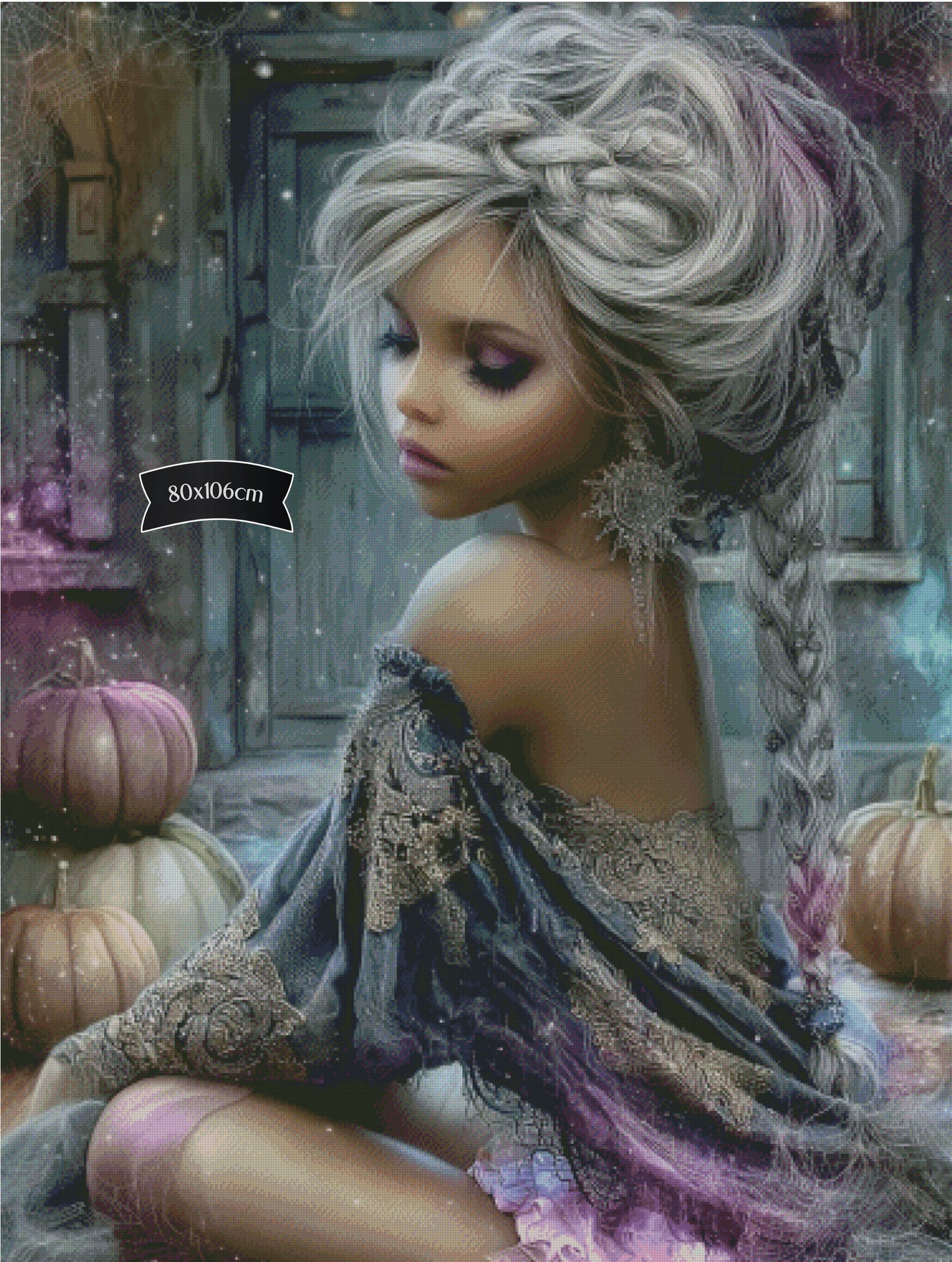 Diamond Painting Lilura - im Licht der fallenden Blätter von Elly_A.I