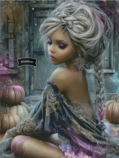 Diamond Painting Lilura - im Licht der fallenden Blätter von Elly_A.I