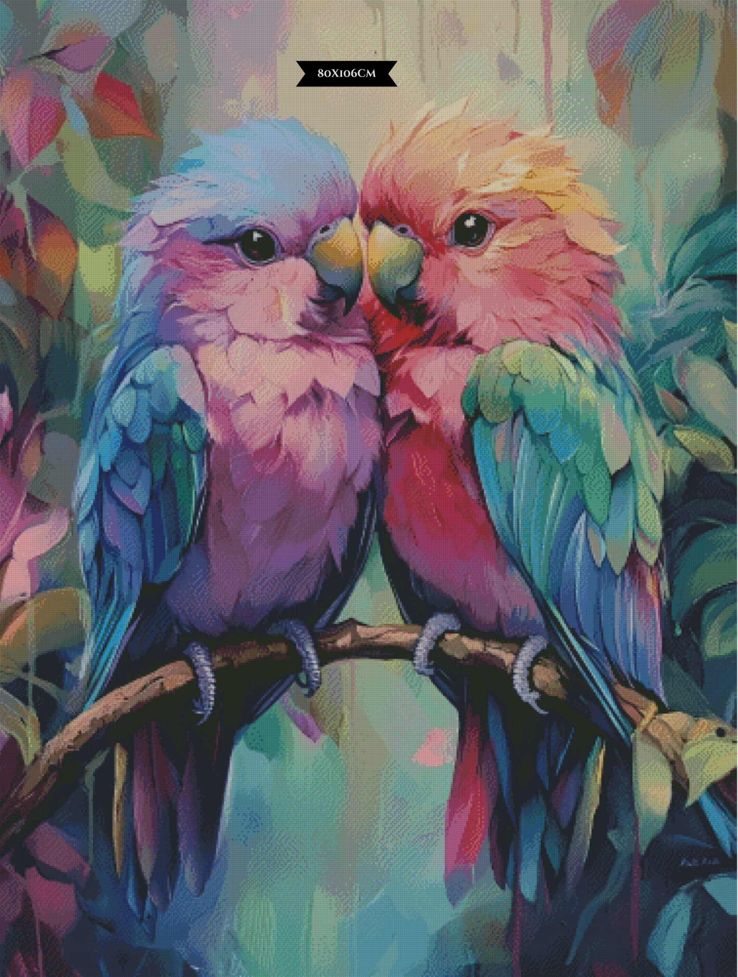 Lovebirds ©salzkatze.ai