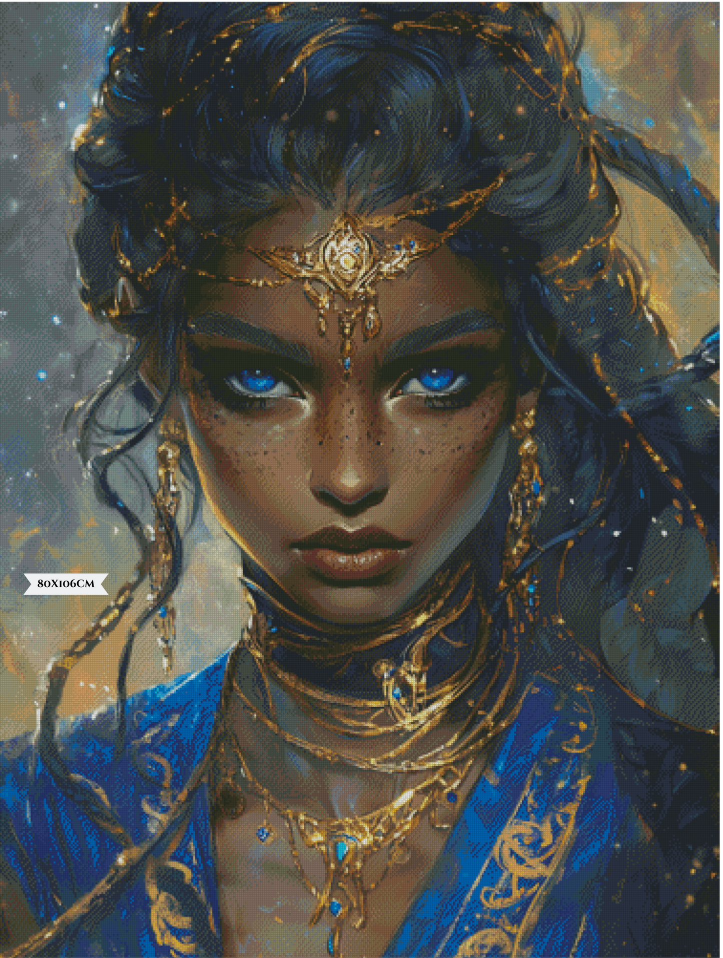 Sapphire Sorceress ©trudis_ai_art