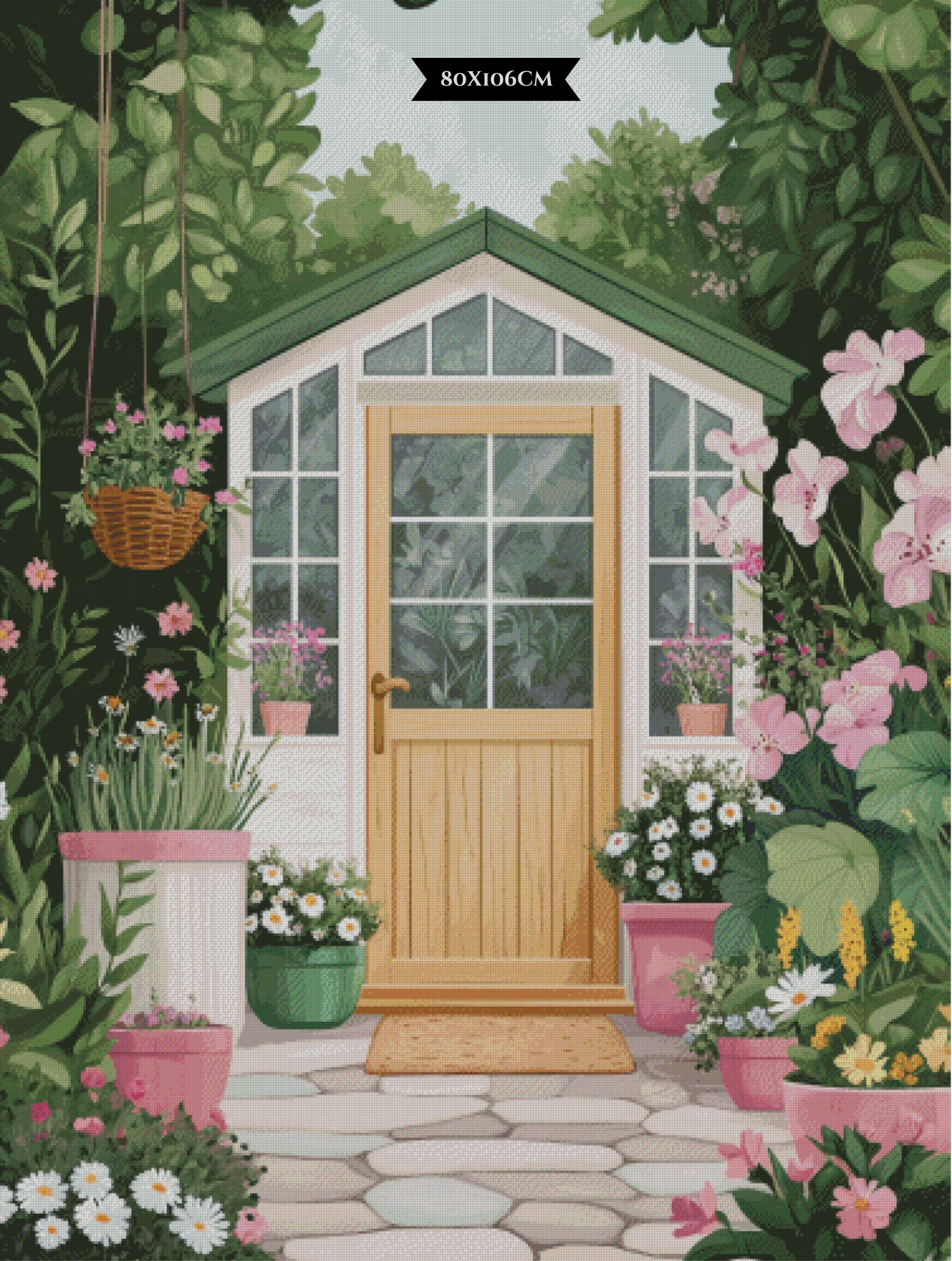 Diamond Painting Garden Retreat ©salzkatze.ai