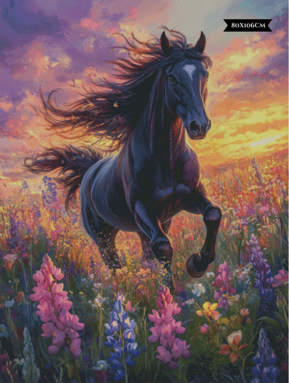 Diamond Painting Chasing The Wind ©salzkatze.ai