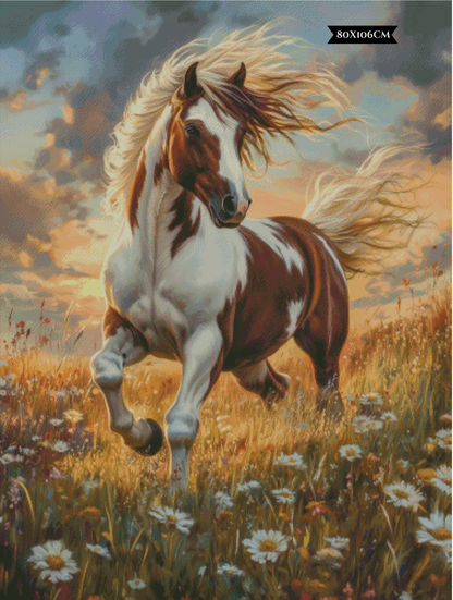 Diamond Painting Born To Be Free ©salzkatze.ai