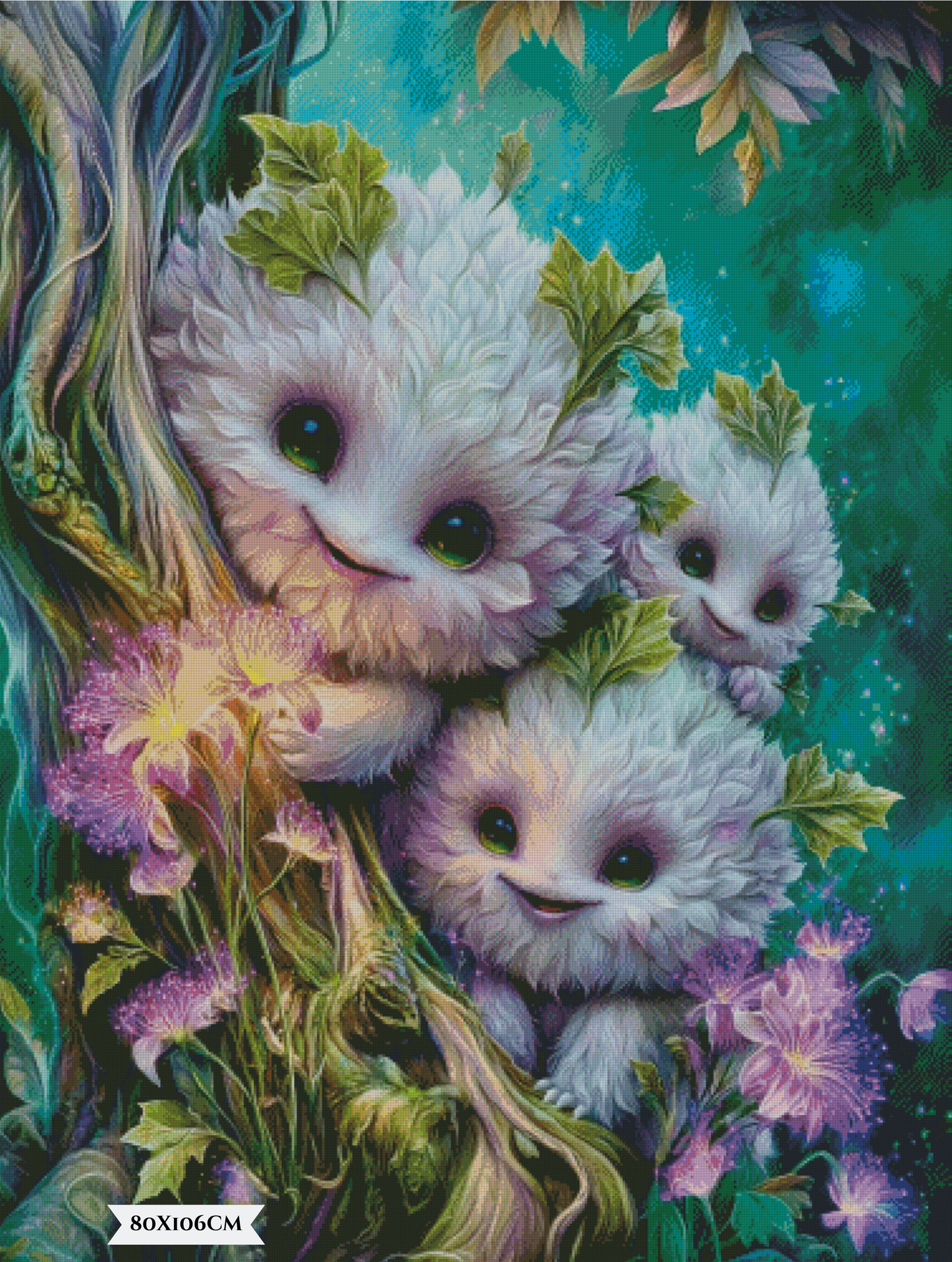 Diamond Painting Die Flüsterlinge ©sandrietta_ai
