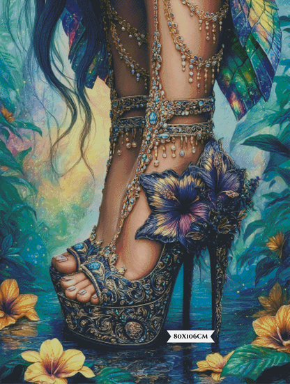 Diamond Painting Verzauberter Auftritt ©sandrietta_ai