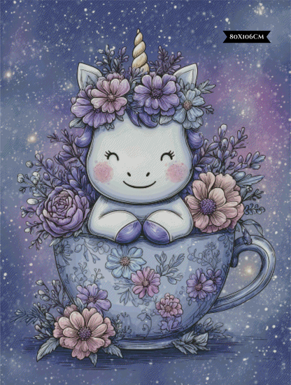 Diamond Painting Mug-nificent & Magical von ©salzkatze.ai