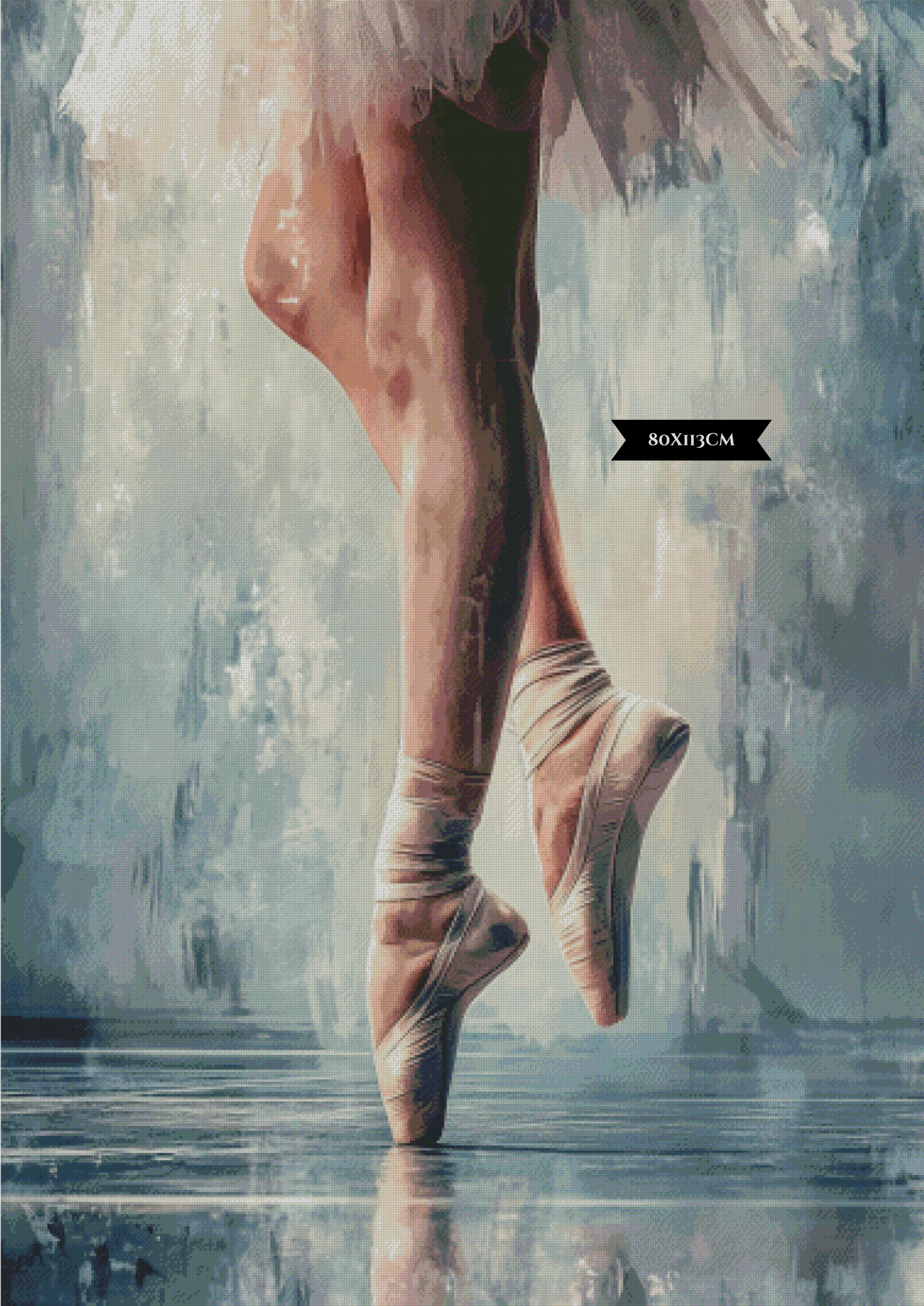 Diamond Painting En Pointe ©salzkatze.ai