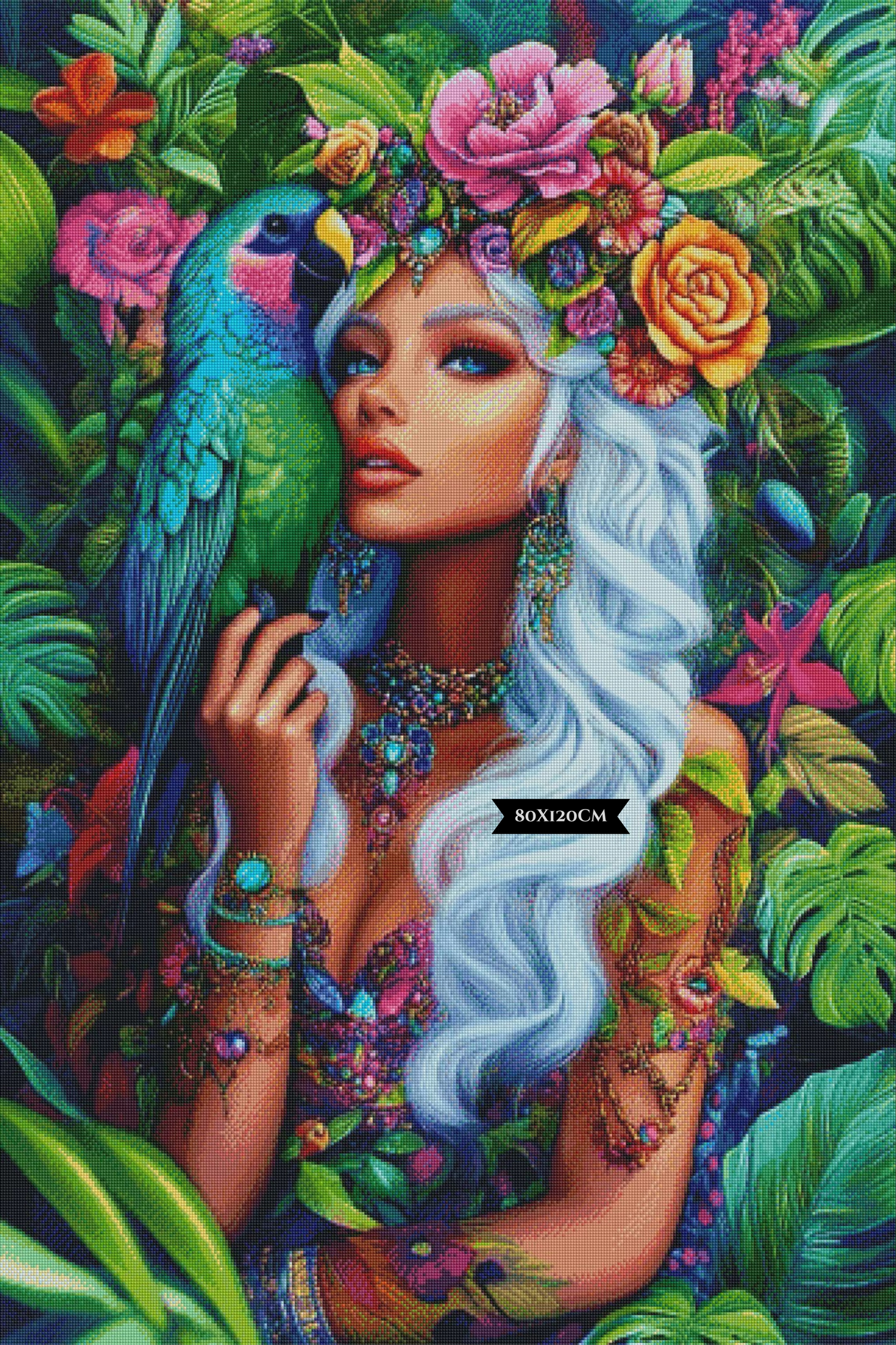 Diamond Painting Aurora der Tropenmagie ©sandrietta_ai