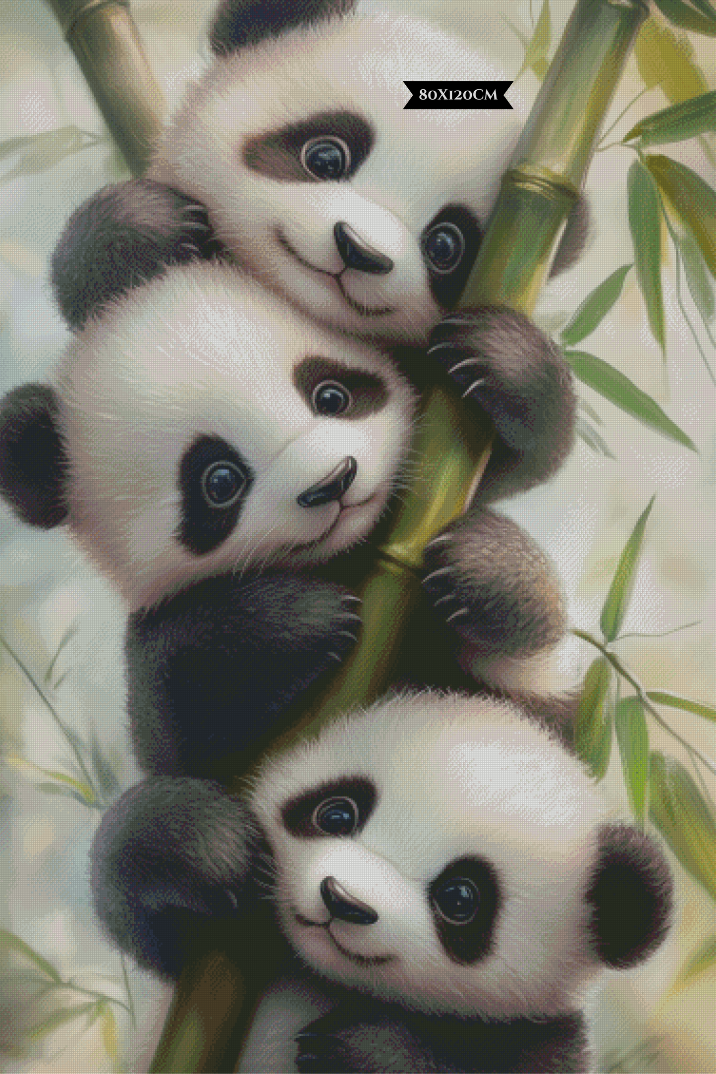Diamond Painting Bamboo Adventures ©salzkatze.ai
