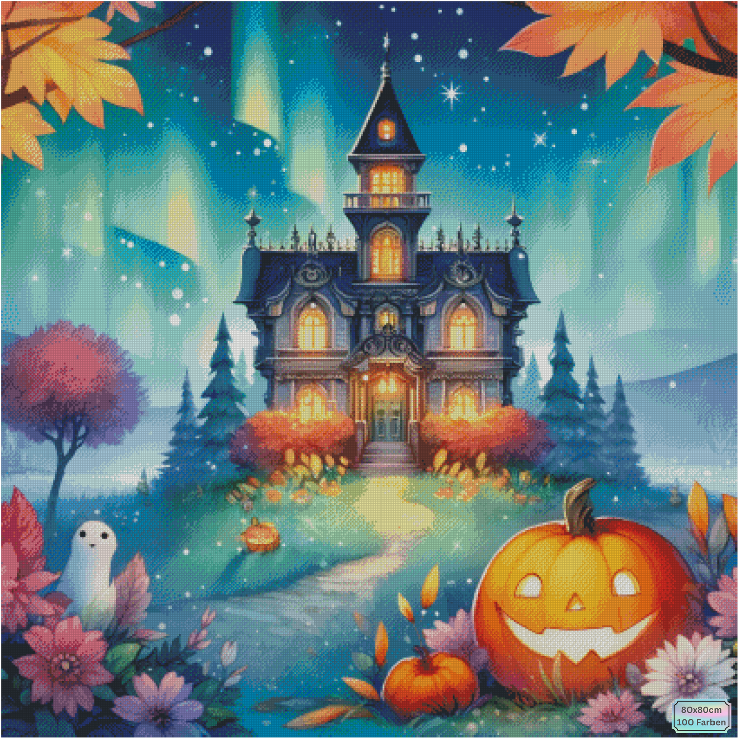 Ghostly Halloween Manor ©finira_artist