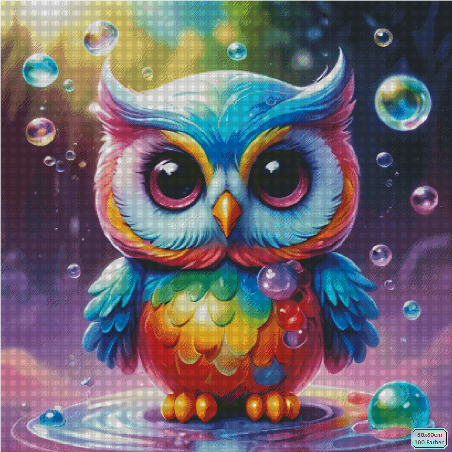 Bubble-Rainbow-Owl ©linchens_bunte_welt