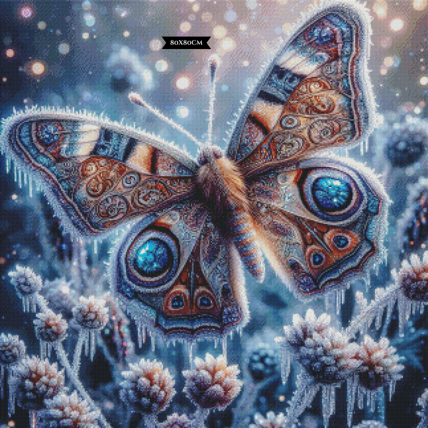 Diamond Painting Snowdust Butterfly ©sandrietta_ai