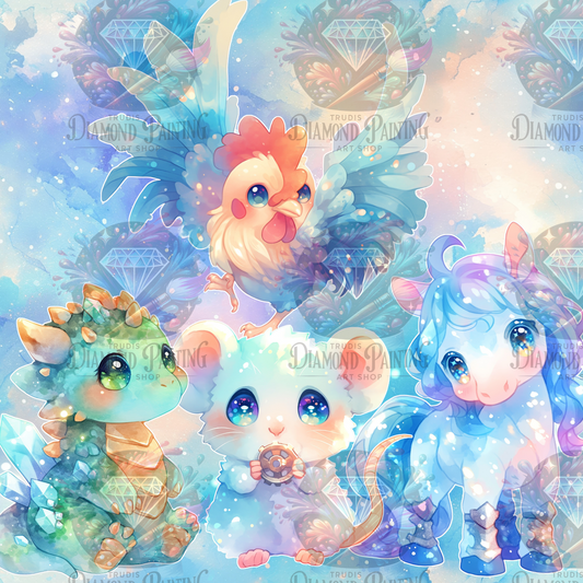 Diamond Painting Birthday-Friends von shalajarias