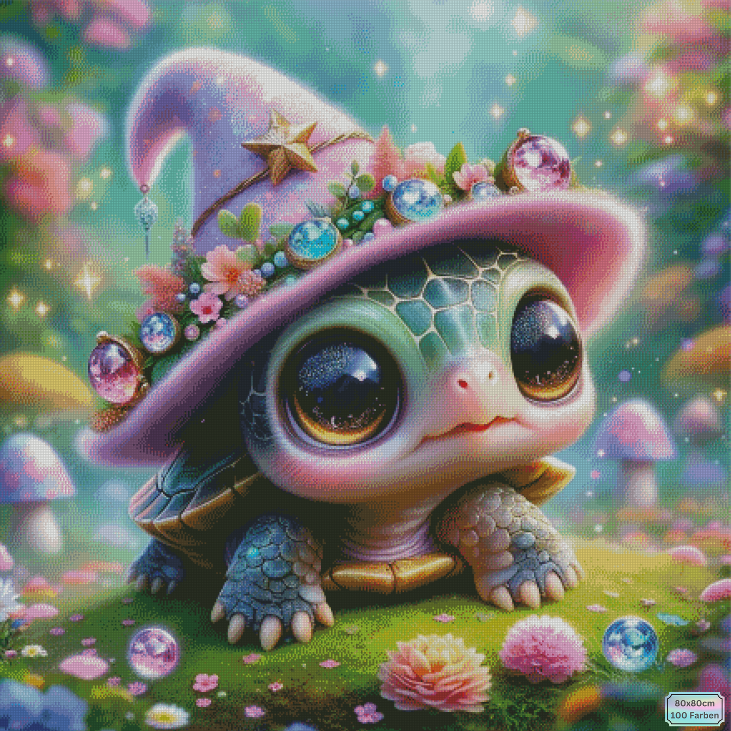 Diamond Painting Bewitched Turtle ©sandrietta_ai