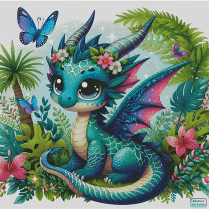 Sweet Rainforest Dragon ©linchens_bunte_welt