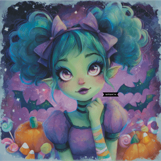 Diamond Painting Zombella ©traumpixxel