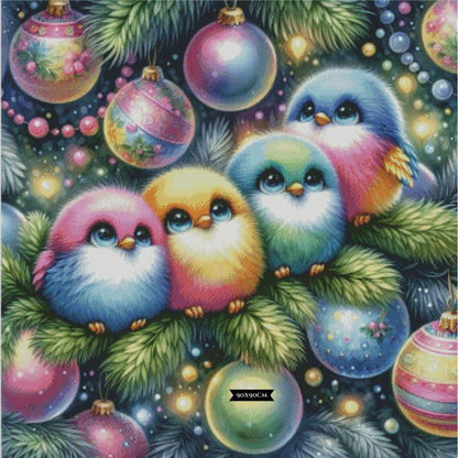 Festive Flock ©finira_artist