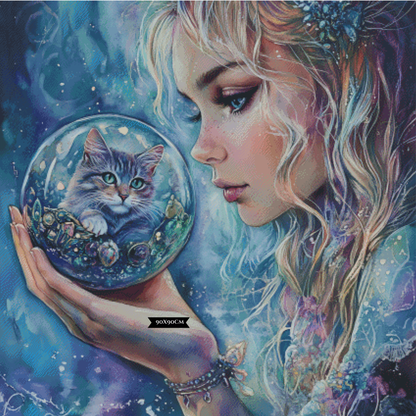 Feline Oracle ©trudis_ai_art