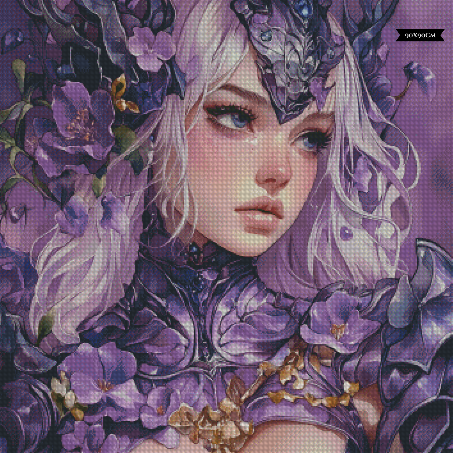 Elysian Valkyries - Amethyst Seraphine ©trudis_ai_art