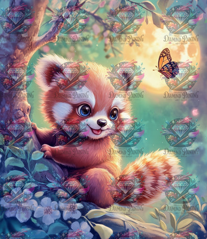 Diamond Painting A Butterfly's Visit von Traumpixxel