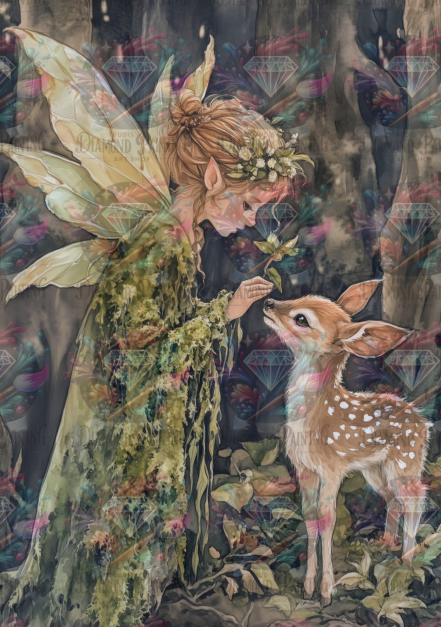 Diamond Painting A Moment Of Magic ©salzkatze.ai