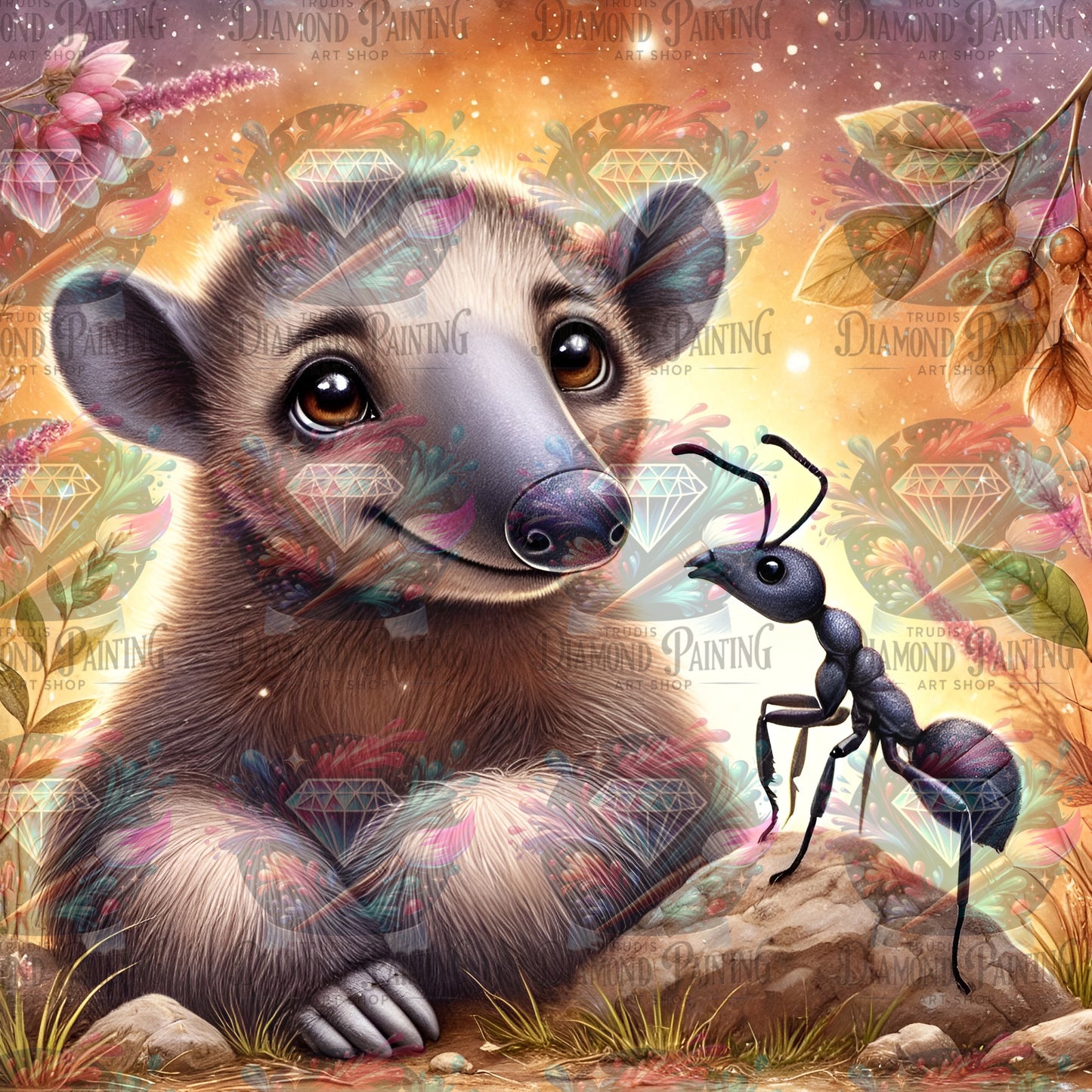 Diamond Painting Antsy Adventure ©MoozyJo.ai