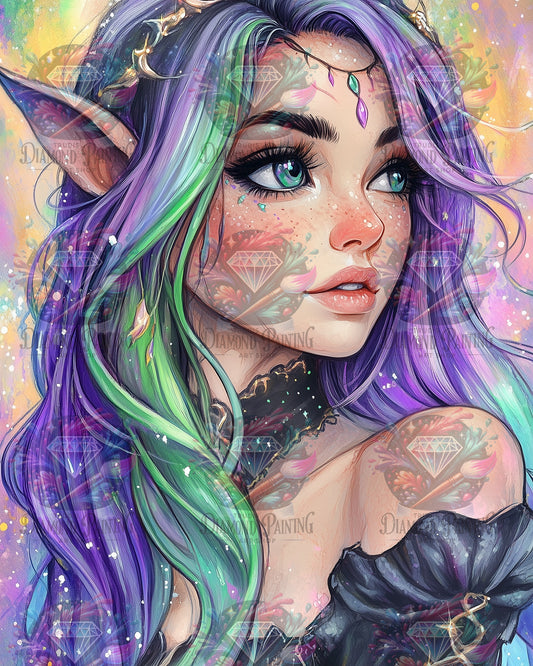 Diamond Painting Ariella von Salzkatze.ai