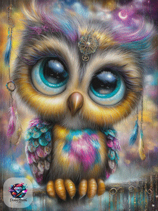 Diamond Painting Augen wie der Kosmos ©Elly_A.I - 60x80cm mit 170 Farben