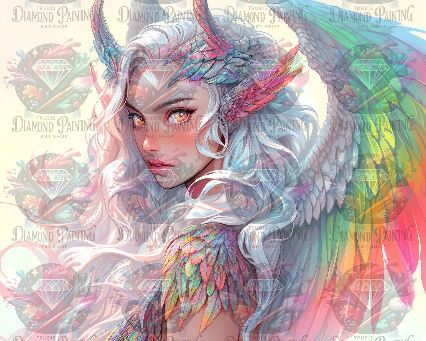 Diamond Painting Aurora Angel ©shalajarias