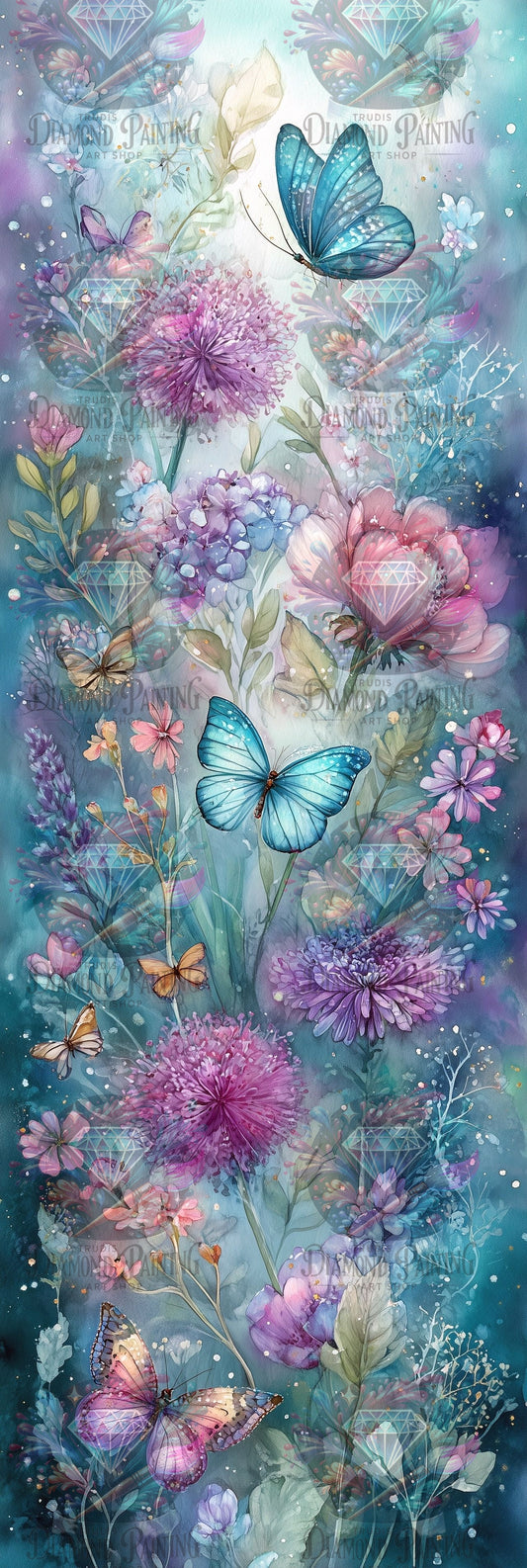 Diamond Painting Blumenzauber von Salzkatze.ai