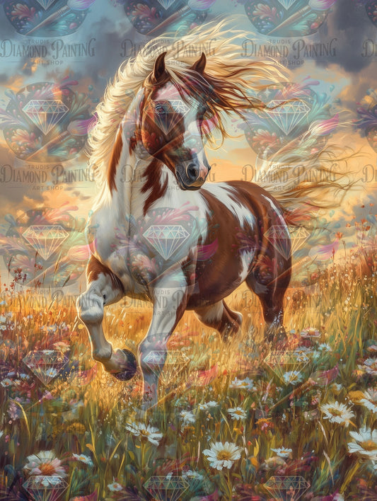 Diamond Painting Born To Be Free ©salzkatze.ai